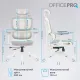 Крісло OfficePro Skyline OC680-W-LG-LG White/Light Gray