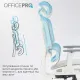 Крісло OfficePro Skyline OC680-W-LG-LG White/Light Gray
