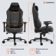 Крісло GamePro GC775DG Fabric Dark Gray