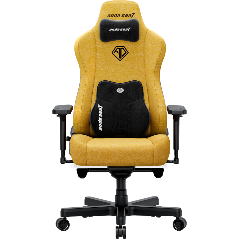 Кресло Anda Seat Kaiser 3E XL Fabric Bright Yellow (AD23YC-XL-09-Y-CF-Y01)