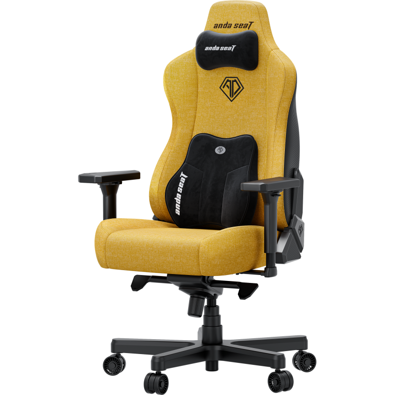 Кресло Anda Seat Kaiser 3E XL Fabric Bright Yellow (AD23YC-XL-09-Y-CF-Y01)