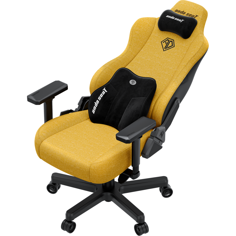 Кресло Anda Seat Kaiser 3E XL Fabric Bright Yellow (AD23YC-XL-09-Y-CF-Y01)