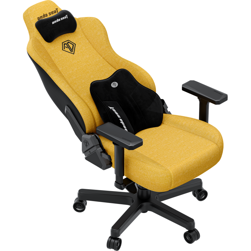 Кресло Anda Seat Kaiser 3E XL Fabric Bright Yellow (AD23YC-XL-09-Y-CF-Y01)