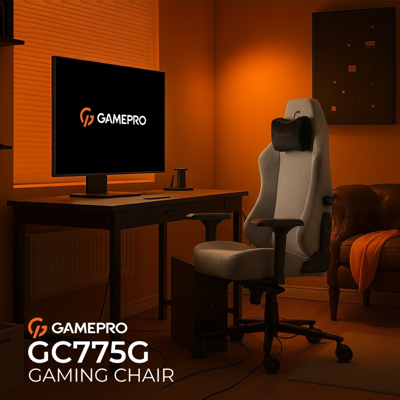 Крісло GamePro GC775G Fabric Gray