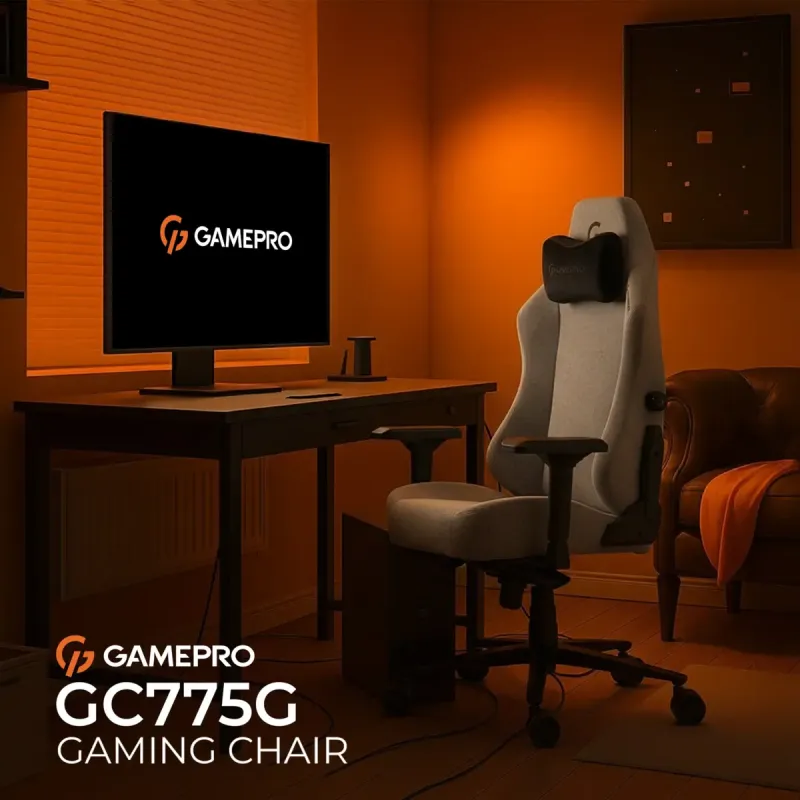 Кресло GamePro GC775G Fabric Gray