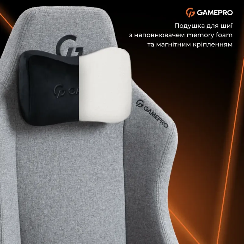 Кресло GamePro GC775G Fabric Gray