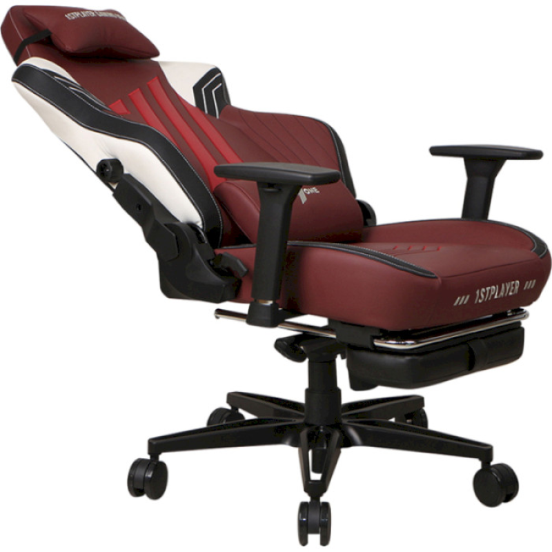 Крісло 1stPlayer  Duke Black&White&Red