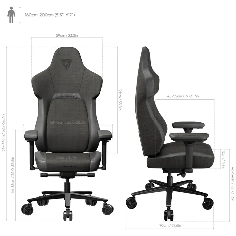 Кресло TX3 Core Loft Black (TEGC-2056101.11)