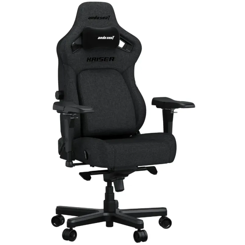 Крісло Anda Seat Kaiser 4 XL Dark Gray Linen Fabric (AD12YDDC-XLL-20-GB-CF)