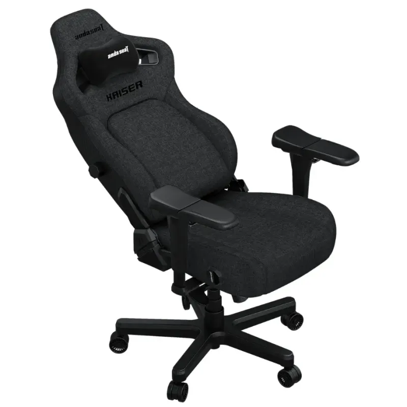 Крісло Anda Seat Kaiser 4 XL Dark Gray Linen Fabric (AD12YDDC-XLL-20-GB-CF)