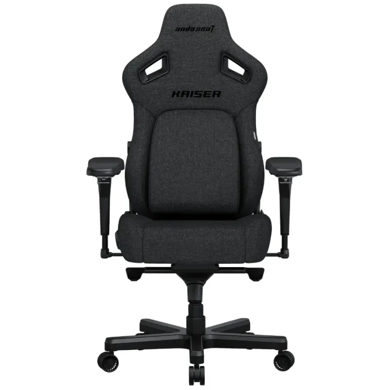 Крісло Anda Seat Kaiser 4 XL Dark Gray Linen Fabric (AD12YDDC-XLL-20-GB-CF)