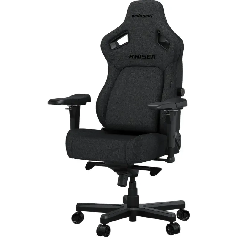 Крісло Anda Seat Kaiser 4 XL Dark Gray Linen Fabric (AD12YDDC-XLL-20-GB-CF)