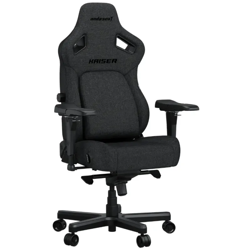 Крісло Anda Seat Kaiser 4 XL Dark Gray Linen Fabric (AD12YDDC-XLL-20-GB-CF)