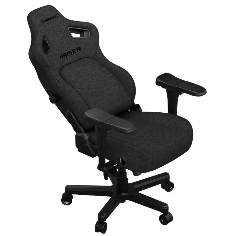 Крісло Anda Seat Kaiser 4 XL Dark Gray Linen Fabric (AD12YDDC-XLL-20-GB-CF)