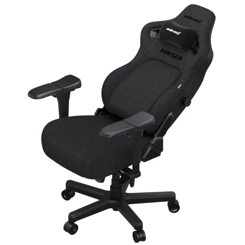 Крісло Anda Seat Kaiser 4 XL Dark Gray Linen Fabric (AD12YDDC-XLL-20-GB-CF)