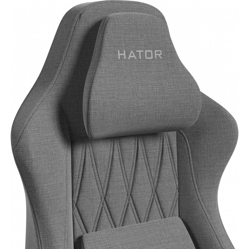 Крісло HATOR Darkside 3L Fabric Grey (HTC3016L)