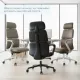 Кресло OfficePro Delicate OC690BK Black PVC
