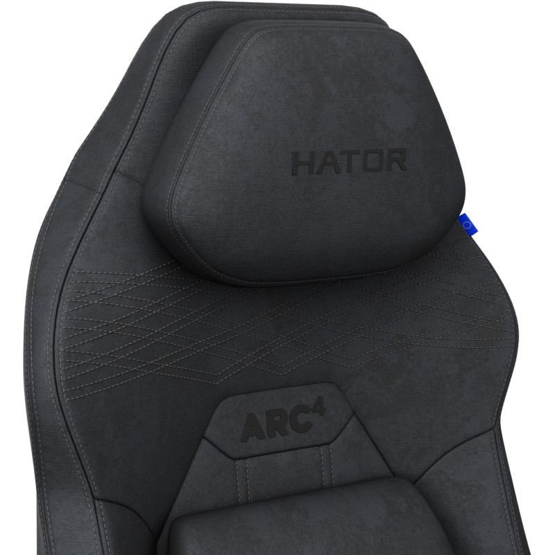 Крісло HATOR Arc 4 L Velour Black (HTC4440L)