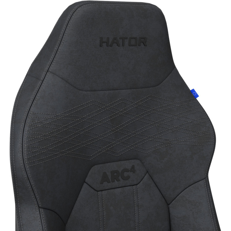 Крісло HATOR Arc 4 L Velour Black (HTC4440L)