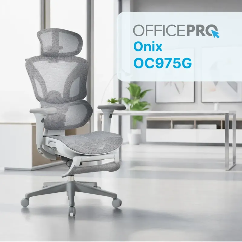 Кресло OfficePro Onix OC975G Gray