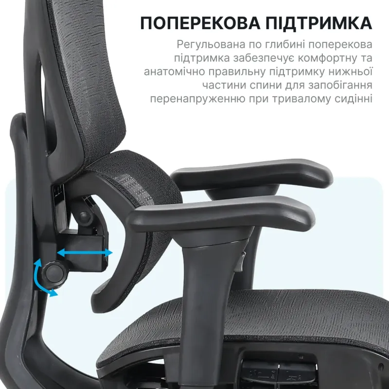 Кресло OfficePro Onix OC975G Gray