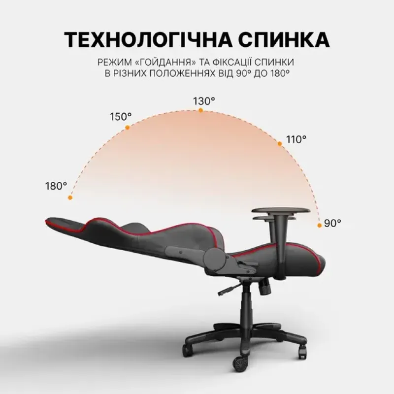 Кресло Anda Seat Luna Size L до 100 кг Pink Fabric (AD18-44-P-F)
