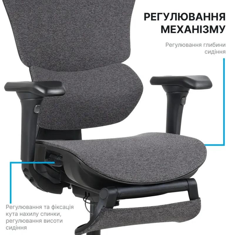 Кресло OfficePro Jade OC970B Black
