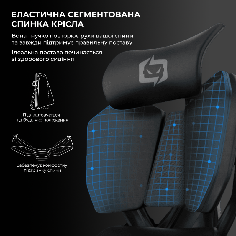 Крісло SIHOO X5C Mesh Black (X5C-301)
