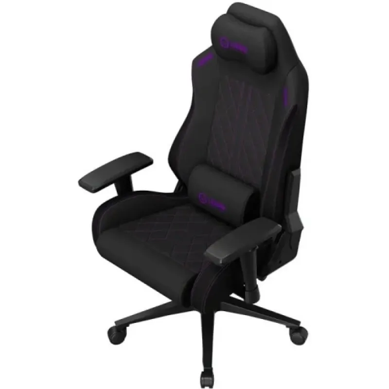 Крісло Lorgar CHA41 Premium Anti-Stain Fabric Black/Purple (LRG-CHA41-BK-PR)