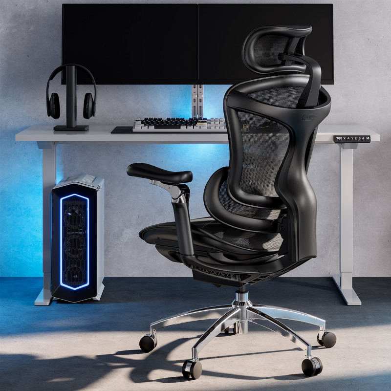 Крісло SIHOO DORO C300 Pro Mesh Black (DORO-C300-PRO-M101)