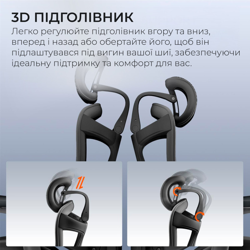 Крісло SIHOO DORO C300 Pro Mesh Black (DORO-C300-PRO-M101)