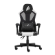 Крісло 1stPlayer  P01 Black-White
