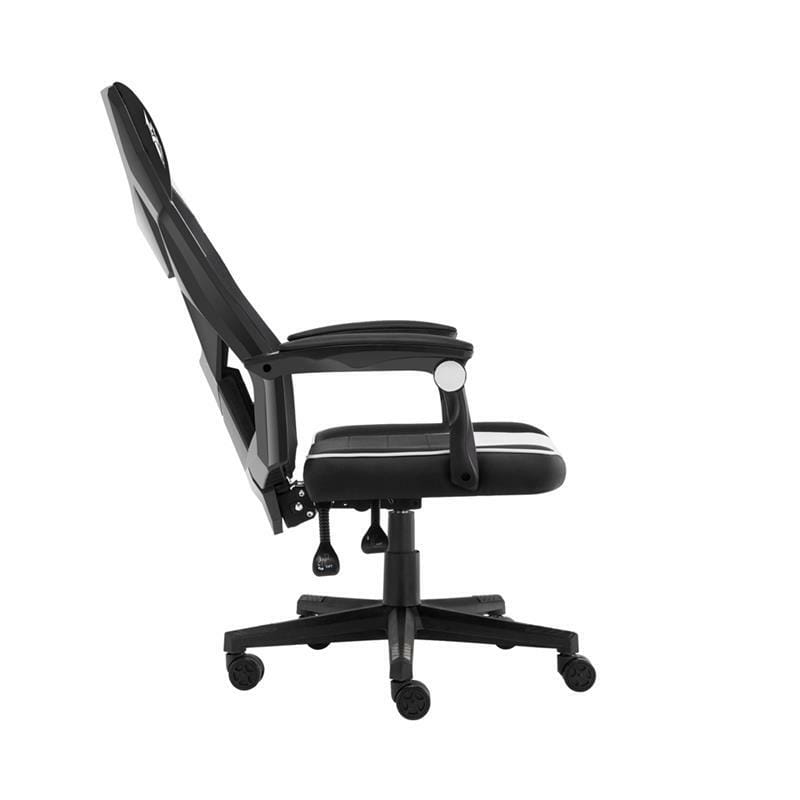 Крісло 1stPlayer  P01 Black-White