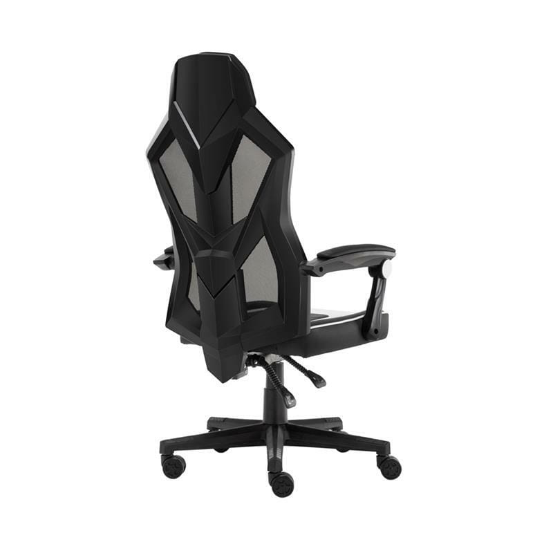Крісло 1stPlayer  P01 Black-White