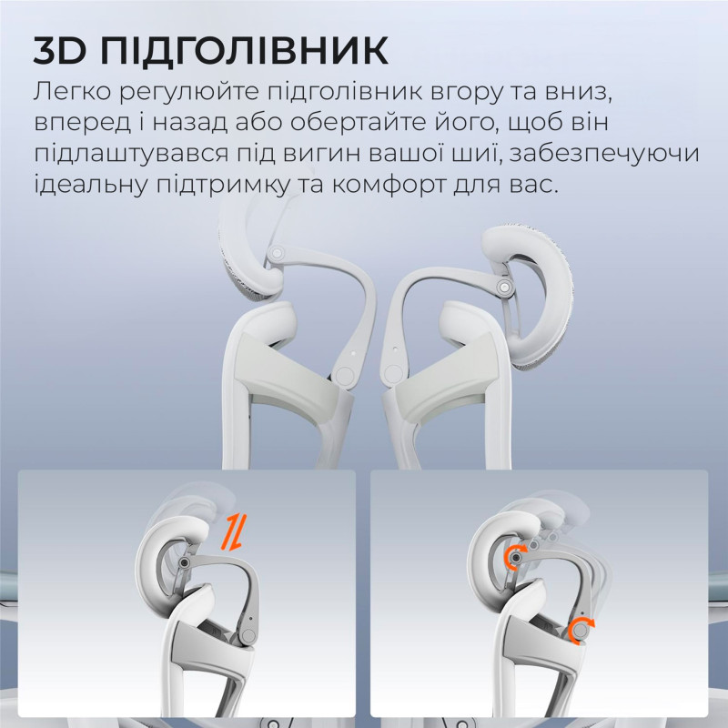 Крісло SIHOO DORO C300 Pro Mesh White (DORO-C300-PRO-M102)