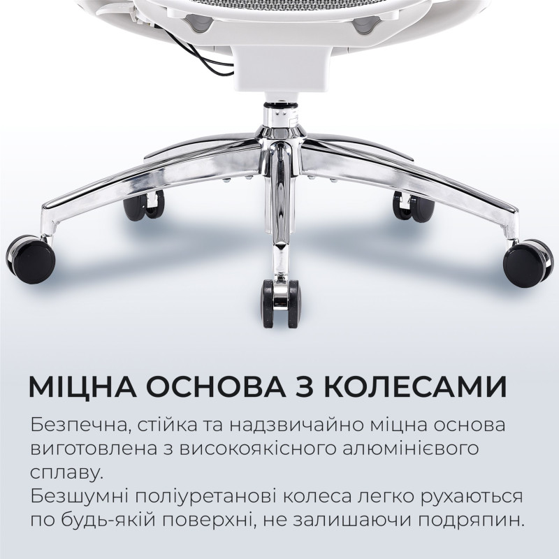 Крісло SIHOO DORO C300 Pro Mesh White (DORO-C300-PRO-M102)