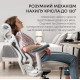 Крісло SIHOO DORO C300L Mesh White (DORO-C300L-A3-102)