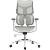 Крісло SIHOO DORO S100 Mesh White (S100-M302)