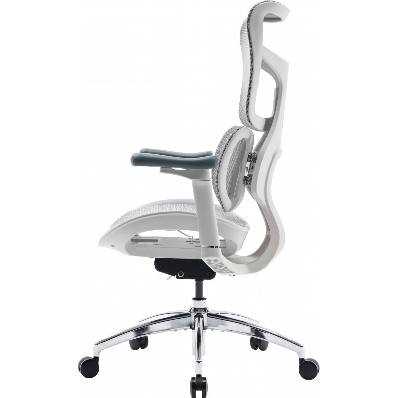 Крісло SIHOO DORO S100 Mesh White (S100-M302)