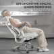 Крісло SIHOO DORO S100 Mesh White (S100-M302)
