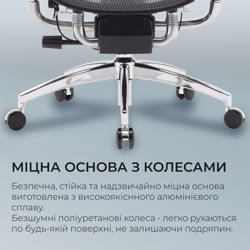 Крісло SIHOO DORO S300 Mesh Dark Grey (S300-M201)