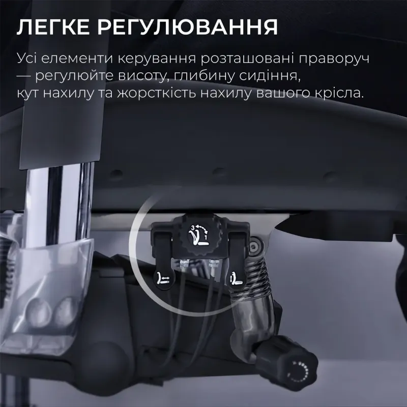 Крісло SIHOO DORO S300 Mesh Dark Grey (S300-M201)