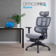 Крісло OfficePro Skyline Footrest Black/Dark Gray (OC750-B-DG-DG)