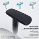 Крісло OfficePro Skyline Footrest Black/Dark Gray (OC750-B-DG-DG)