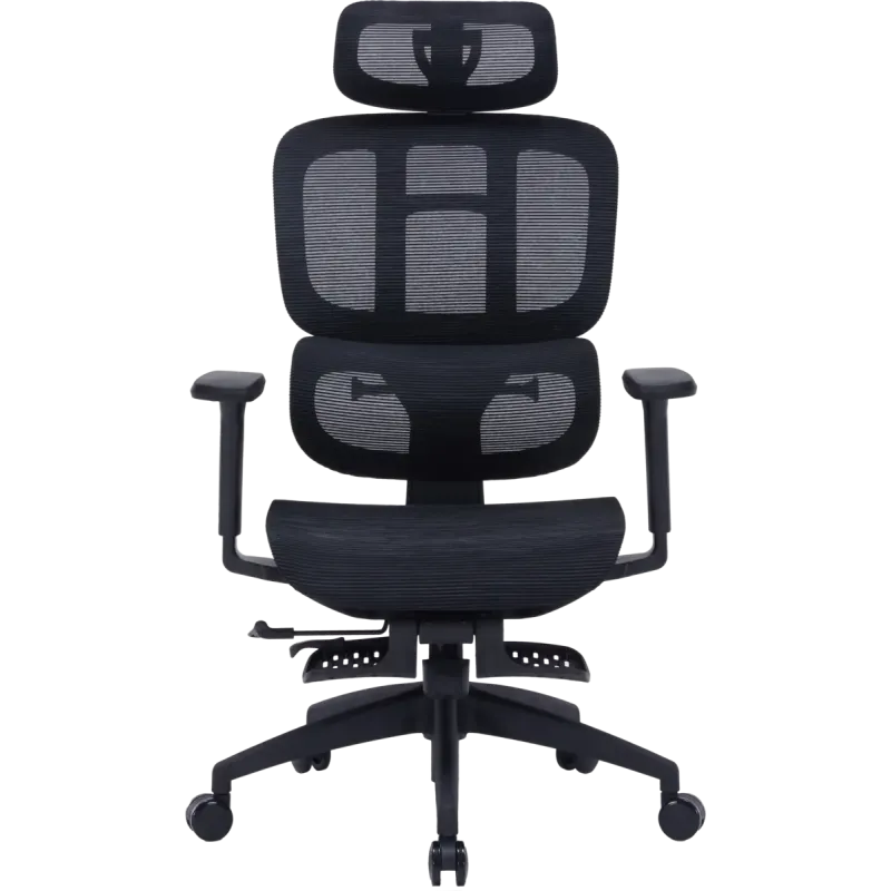 Кресло OfficePro Skyline Footrest Black (OC750-B-B-B)