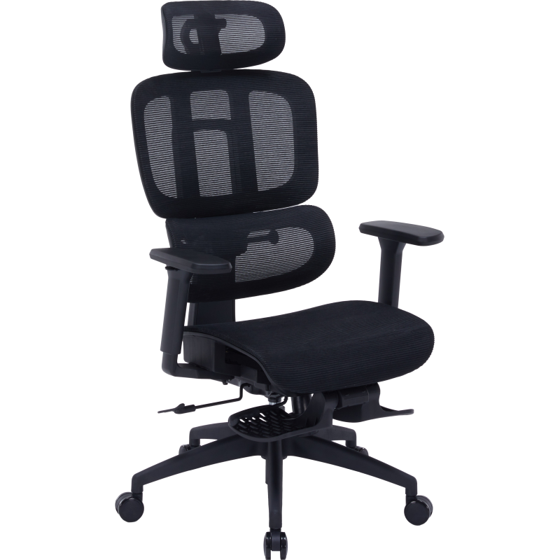 Крісло OfficePro Skyline Footrest Black (OC750-BBB)