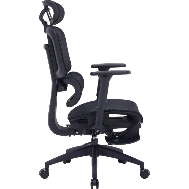 Крісло OfficePro Skyline Footrest Black (OC750-BBB)