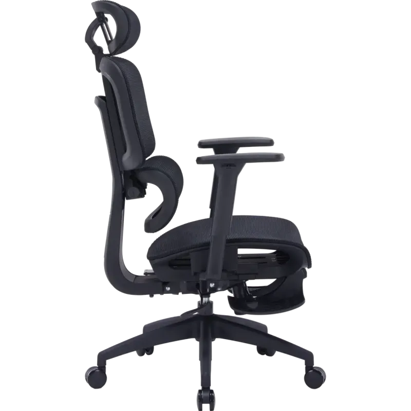 Кресло OfficePro Skyline Footrest Black (OC750-B-B-B)