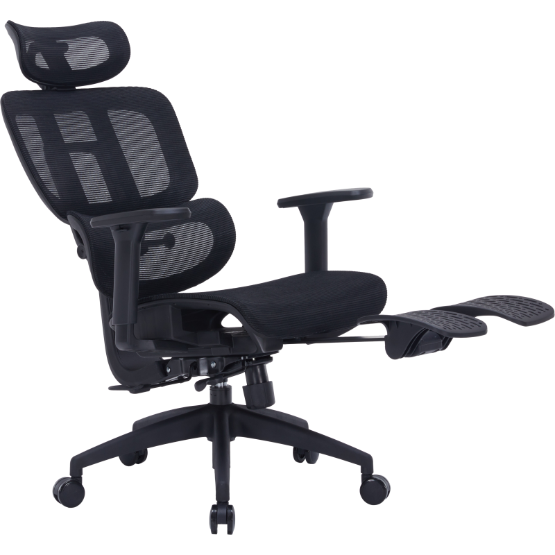 Крісло OfficePro Skyline Footrest Black (OC750-BBB)