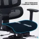 Кресло OfficePro Skyline Footrest Black (OC750-B-B-B)